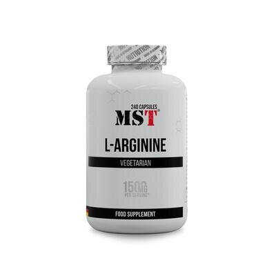 L-аргінін MST Nutrition L-Arginine, 240 капсул