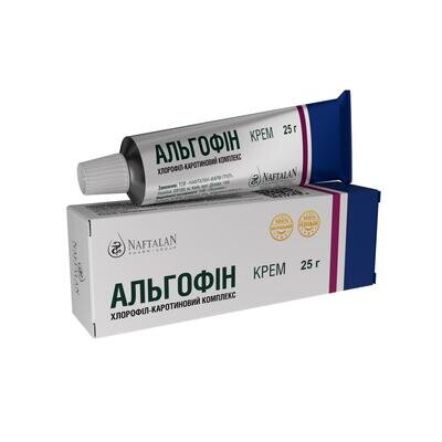 Альгофін крем Naftalan Pharm Group по 25 г у тубах