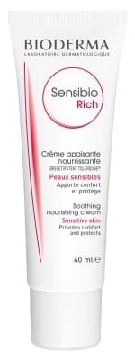 Крем для обличчя Bioderma Sensibio Rich насичений для сухої шкіри, 40 мл
