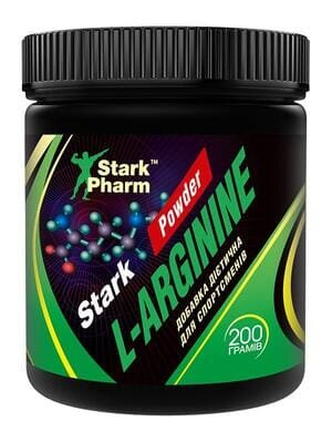Аргінін Stark Pharm Stark L-Arginine без смакових добавок, 200 г