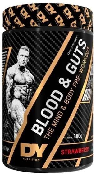 Передтренерувальний комплекс Dorian Yates Blood and Guts Strawberry, 380 г