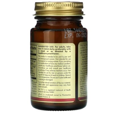 Полегшення менопаузи Solgar Menopause Relief міні таблетки №30