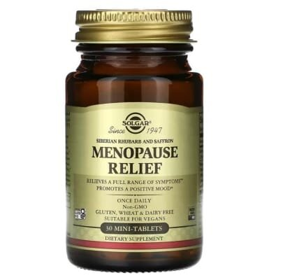 Полегшення менопаузи Solgar Menopause Relief міні таблетки №30