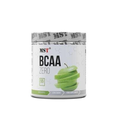 Комплекс амінокислот MST Nutrition BCAA Zero зелене яблуко, 55 порцій, 330 г