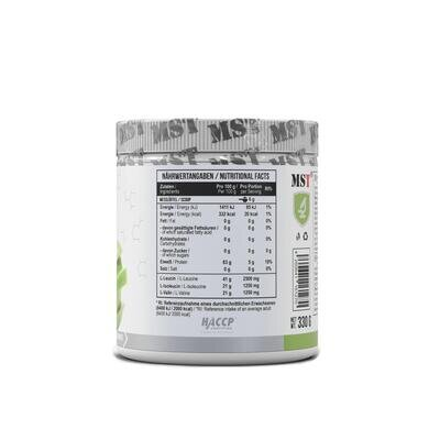Комплекс амінокислот MST Nutrition BCAA Zero зелене яблуко, 55 порцій, 330 г