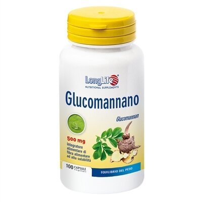 Лонг Лайф Glucomannano капсули по 500 мг №100