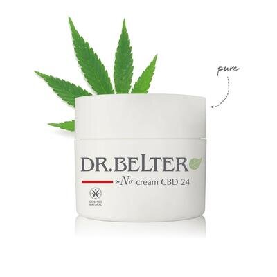 Крем для обличчя Dr.Belter Line N органічний освіжаючий і матуючий крем CBD 24, 50 мл