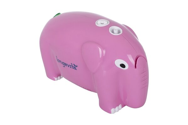 Інгалятор Longevita CNB69012 Pink компресорний