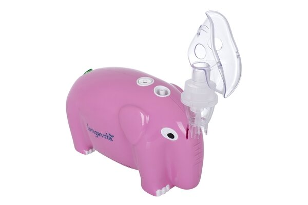 Інгалятор Longevita CNB69012 Pink компресорний