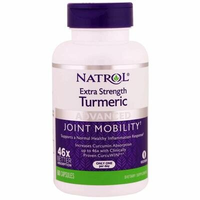 Куркума Natrol Turmeric, 60 капсул