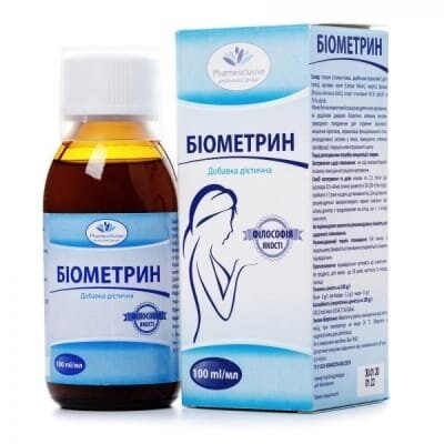 Биометрін сироп по 100 мл у флак.