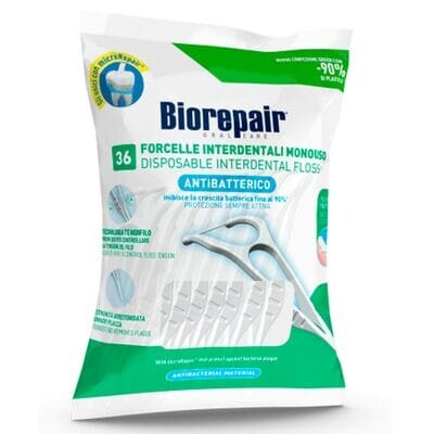 Флоcер з тримачем Biorepair насичений гідроксиапатитом, 36 шт