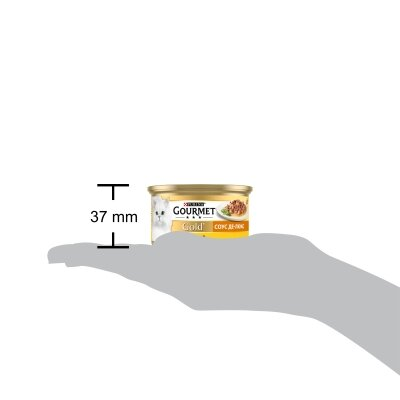 Корм вологий для кішок Purina Gourmet Gold Соус Де-Люкс з куркою, 85 г