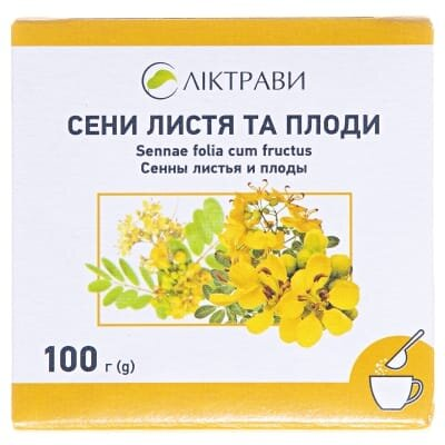 Сени листя та плоди різ.-прес. по 100 г у пач. з внут. пак.