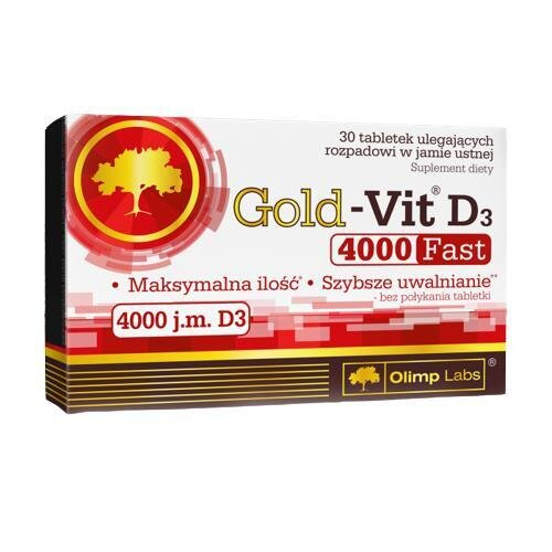 Вітамін Д3 4000 Olimp Gold-Vit D3 4000, 90 таблеток