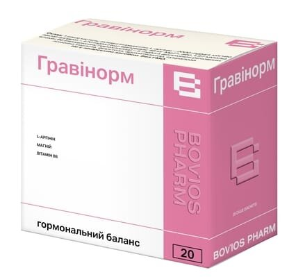 Гравінорм порошок по 5 г №20 у саше