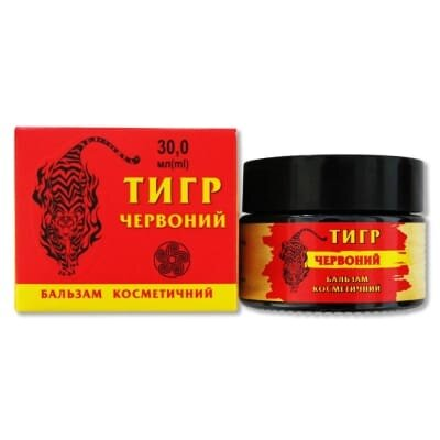 Бальзам косметичний Тигр Червоний, 30 мл