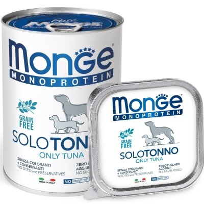 Корм вологий для собак Monge Dog Solo Tuna тунець, 150 г