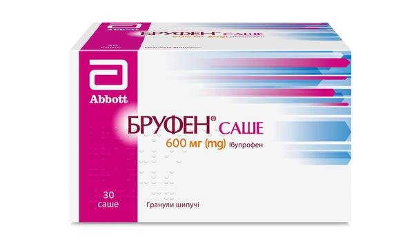Бруфен саше гранули шип. по 600 мг №30 у саше