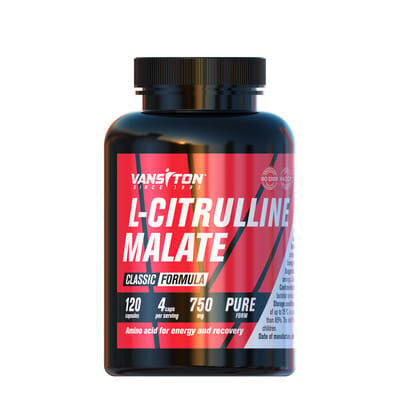 L-цитрулін малат Vansiton L-Citrulline malate, 120 капcул