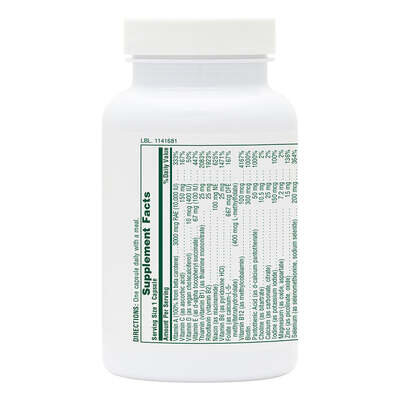 Мультивітаміни щоденні без заліза Nature's Plus Ultra One Iron Free, 90 капсул