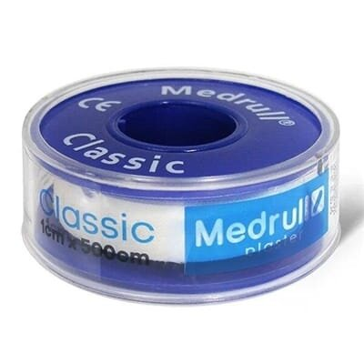 Пластир медичний Medrull Classic на тканинній основі, котушка, 1 см х 500 см