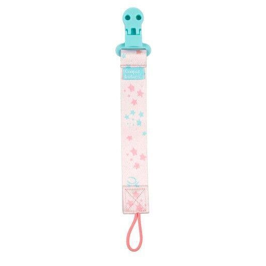 Ланцюжок для пустушки Canpol babies Exotic Animals, рожевий, 51/023_pin