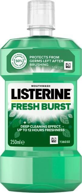 Ополіскувач для порожнини рота Listerine Fresh Burst Сплеск свіжості, 250 мл