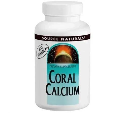 Кораловий кальцій Source Naturals Coral Calcium 600 мг, 120 капcул
