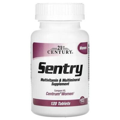 Мультивітаміни та мінерали для жінок 21st Century Multivitamin & Multimineral, 120 таблеток
