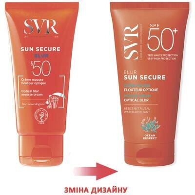 Крем-мус сонцезахисний SVR Sun Secure для обличчя SPF50+, 50 мл