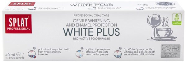 Зубна паста Splat Professional White plus Відбілювання плюс Compact, 40 мл