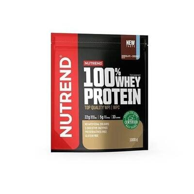 Протеїн Nutrend 100% Whey Protein шоколад та кокос, 1 кг