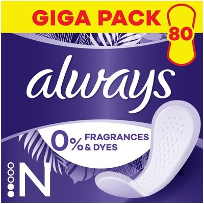 Прокладки щоденні Always Daily Fresh Normal без запаху, 80 штук