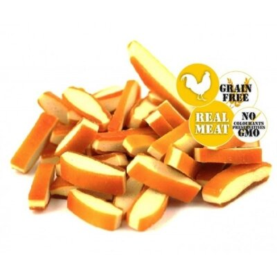 Полоски жувальні Fine Dog з курячим м'ясом SANDWICH MINI STRIPS CHICKEN, 1 кг