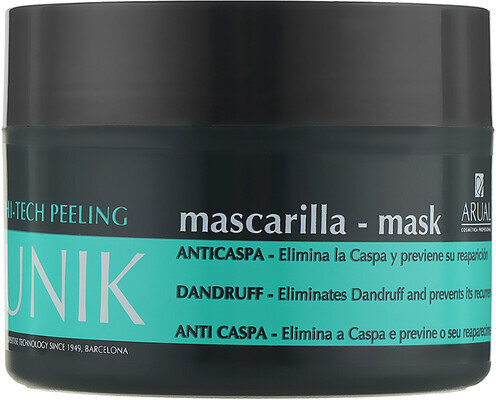 Маска Arual Unik Hi-Tech Peeling для волосся схильного до появи лупи, 250 мл