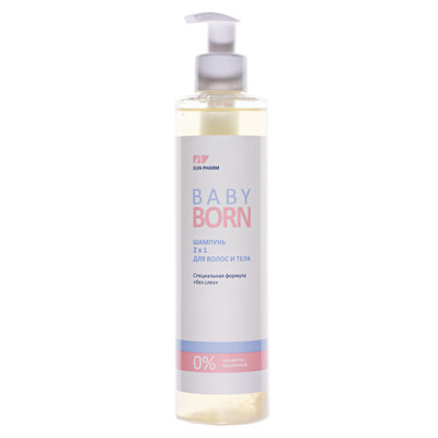 Шампунь Elfa Pharm BabyBorn 2 в 1 для волосся і тіла, 250 мл