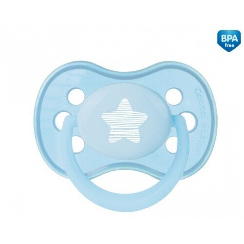 Пустушка силіконова Canpol Babies Pastelove симетрична 22/416, 0-6 місяців, 1 шт