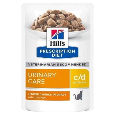 Корм вологий для котів Hill's Prescription Diet c/d Multicare Urinary Care з куркою, 85 г
