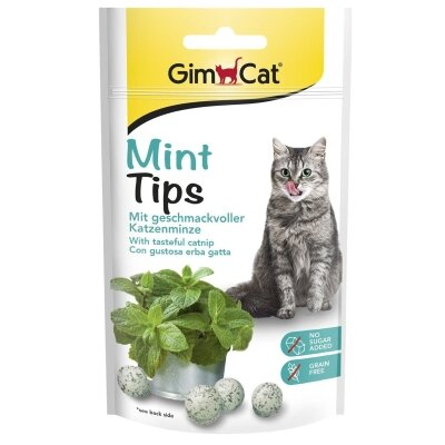 Ласощі для кішок GimCat Mint Tips, 40 г
