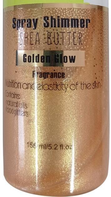 Спрей-шиммер для тіла Be Trendy Golden Glow, 155 мл