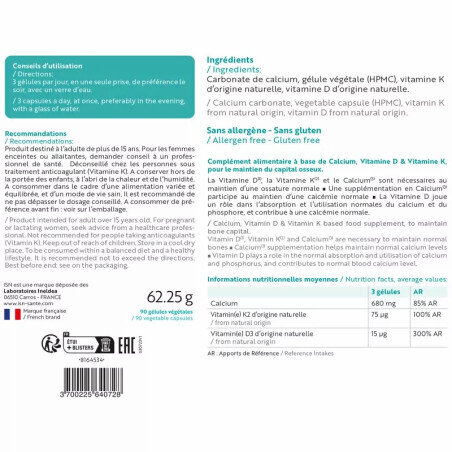Остеобіол Ineldea Osteobiol, 90 капсул