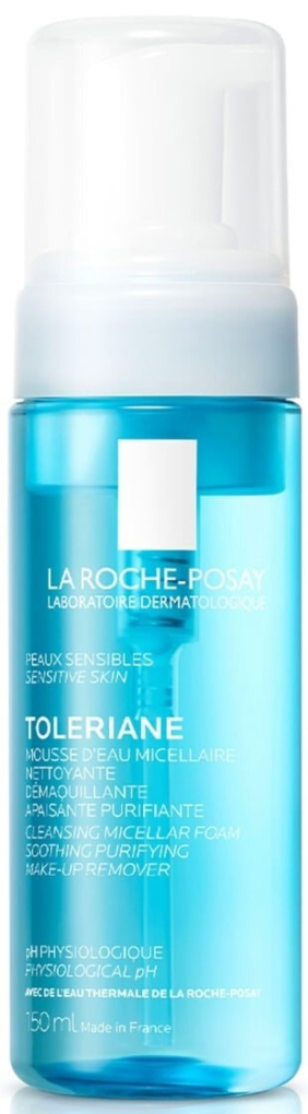 Пінка міцелярна очищуюча La Roche-Posay Toleriane для чутливої шкіри, 150 мл