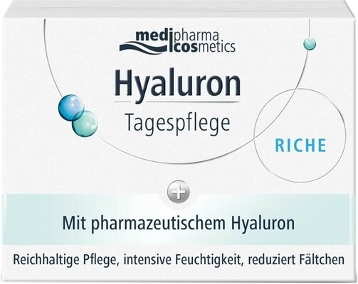 Крем для обличчя Hyaluron Reichhaltig Medipharma Cosmetics денний насичений, 50 мл