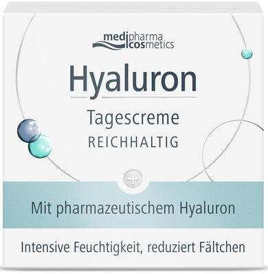 Крем для обличчя Hyaluron Reichhaltig Medipharma Cosmetics денний насичений, 50 мл