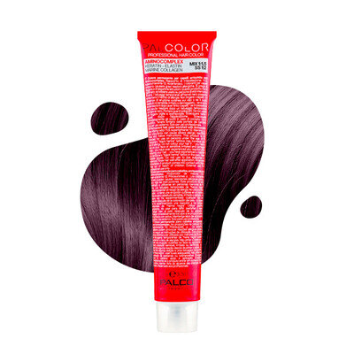 Крем-фарба для волосся Palco Professional Color № 4.6 середньо-коричневий червоний, 100 мл