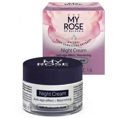 Крем для обличчя My Rose нічний антивіковий ефект, 50 мл