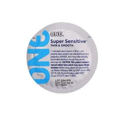 Презерватив ONE Super Sensitive ультратонкий, 1 штука