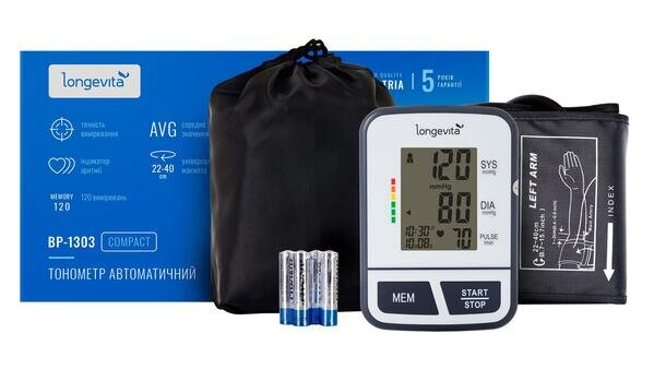 Тонометр Longevita BP-1303 автоматичний