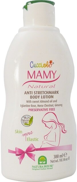 Лосьйон для тіла Cucciolo Mamy Natura House від розтяжок, 300 мл